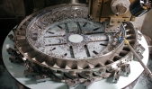 Nozzle sidewall machining