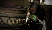 Welded nozzle fabrication
