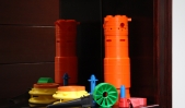 Various 3-D printed models